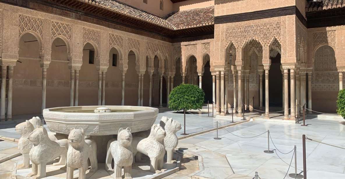Granada: Alhambra Complex Guided Tour with Ticket - Nasrid Palaces: turning intricate art into a clear story