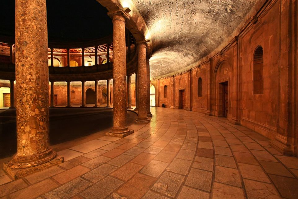 Granada: Alhambra Night Visit Entry Ticket - Charles V Palace: the Renaissance contrast you’ll notice fast