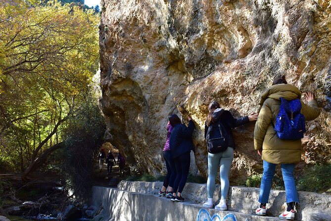 Hiking in the Canyon of the Monachil Cubs in Granada - What to bring: water, a backpack, and grip under your feet