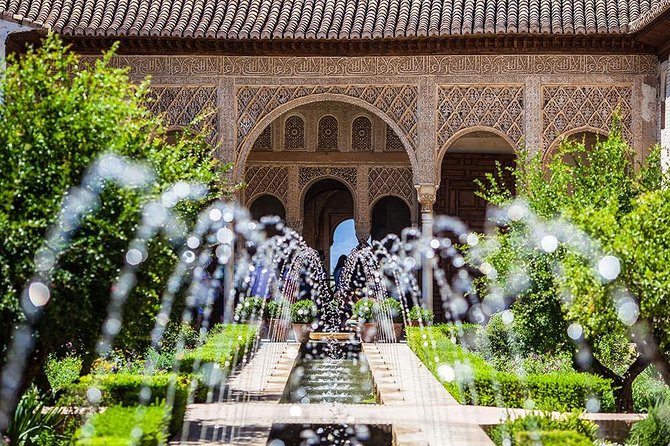 Tickets included: Alhambra Tour (Gardens, Alcazaba, Generalife) - Meeting Point at Polinario Café: Easy Start, But Arrive Smart
